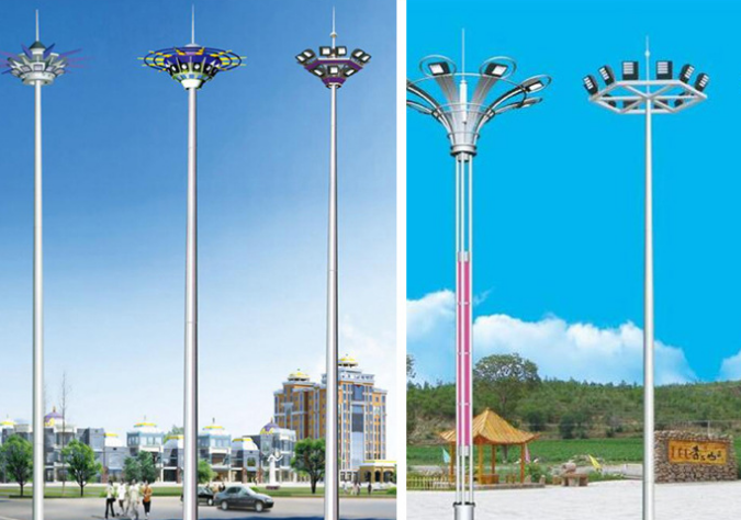 高桿燈適合做成太陽能路燈嗎