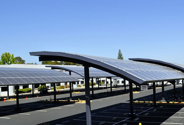 小區(qū)光伏車棚造價