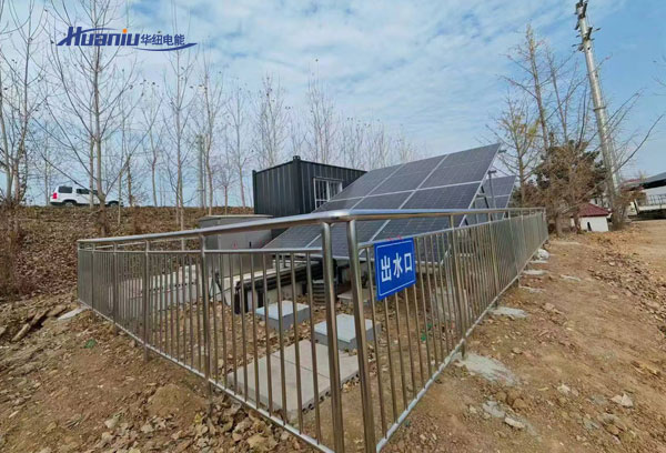 湖北農(nóng)村污水處理太陽能供電系統(tǒng)案例